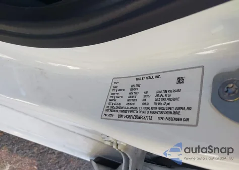 2022 Tesla Model 3 Long Range Dual Motor All-Wheel Drive from USA, damaged, VIN 5YJ3E1EB6NF137113